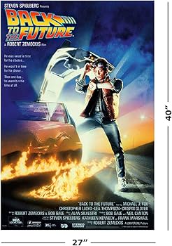 Amazon.co.jp: Back to the Future – 映画ポスター/印刷（レギュラー
