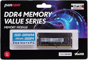 Amazon | CFD販売 ノートPC用 メモリ PC4-21300(DDR4-2666) 16GB×1枚