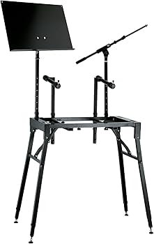 Amazon | K&M テーブル型キーボードスタンド 【18950】 カラー