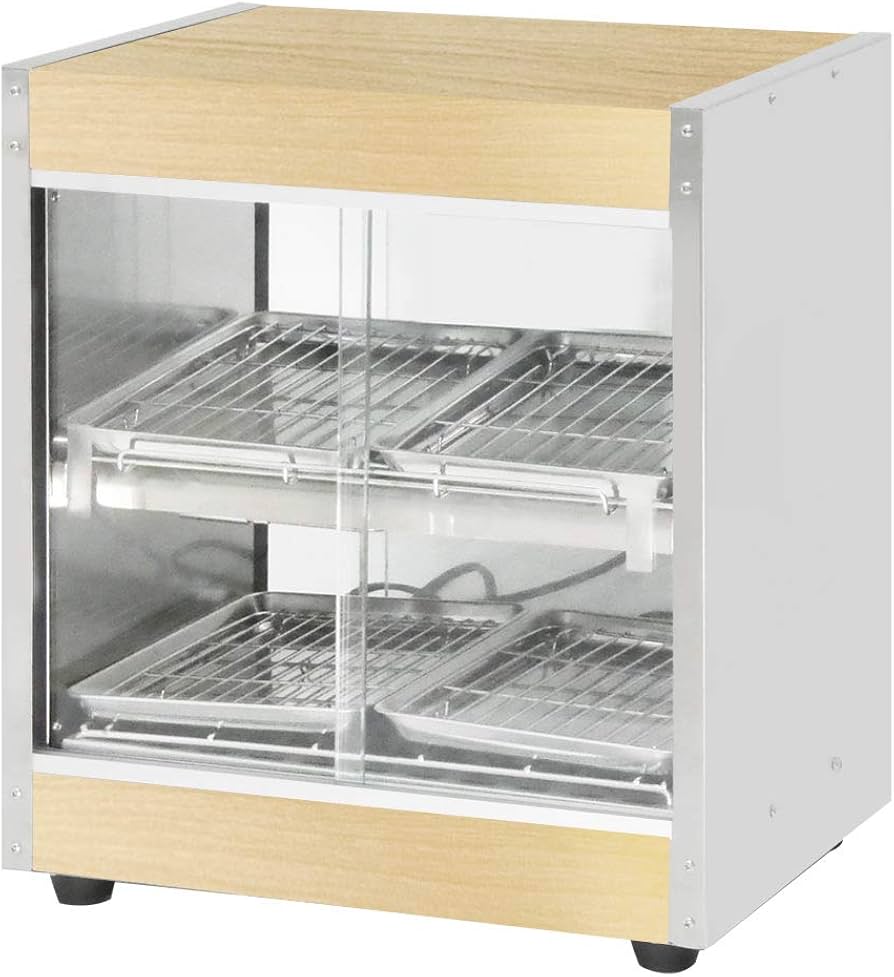 Amazon.co.jp: 業務用ホットショーケース 木目調 PRO-4WSE (ライト