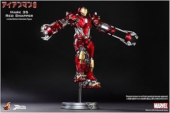 Amazon.com: Hot Toys Iron Man 3 Movie 1/6 Scale Power Pose Figure
