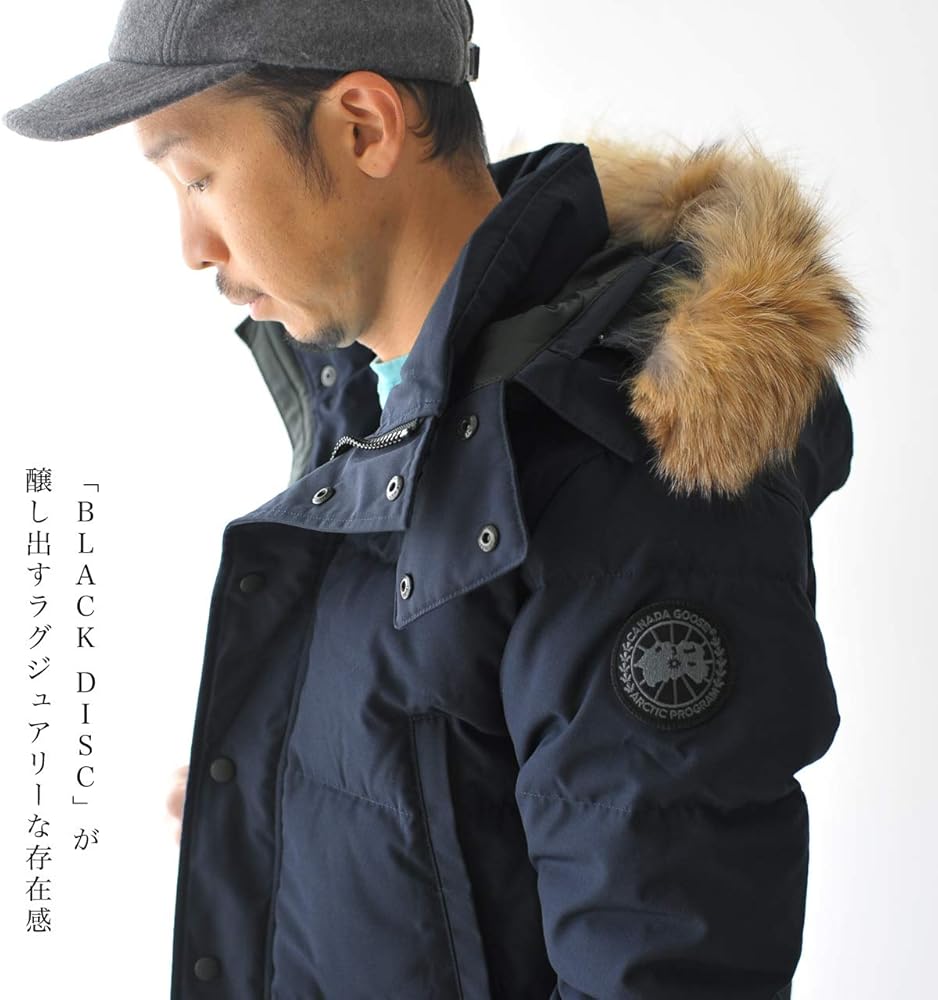 Amazon.co.jp: [カナダグース] CANADA GOOSE WYNDHAM PARKA BLACK