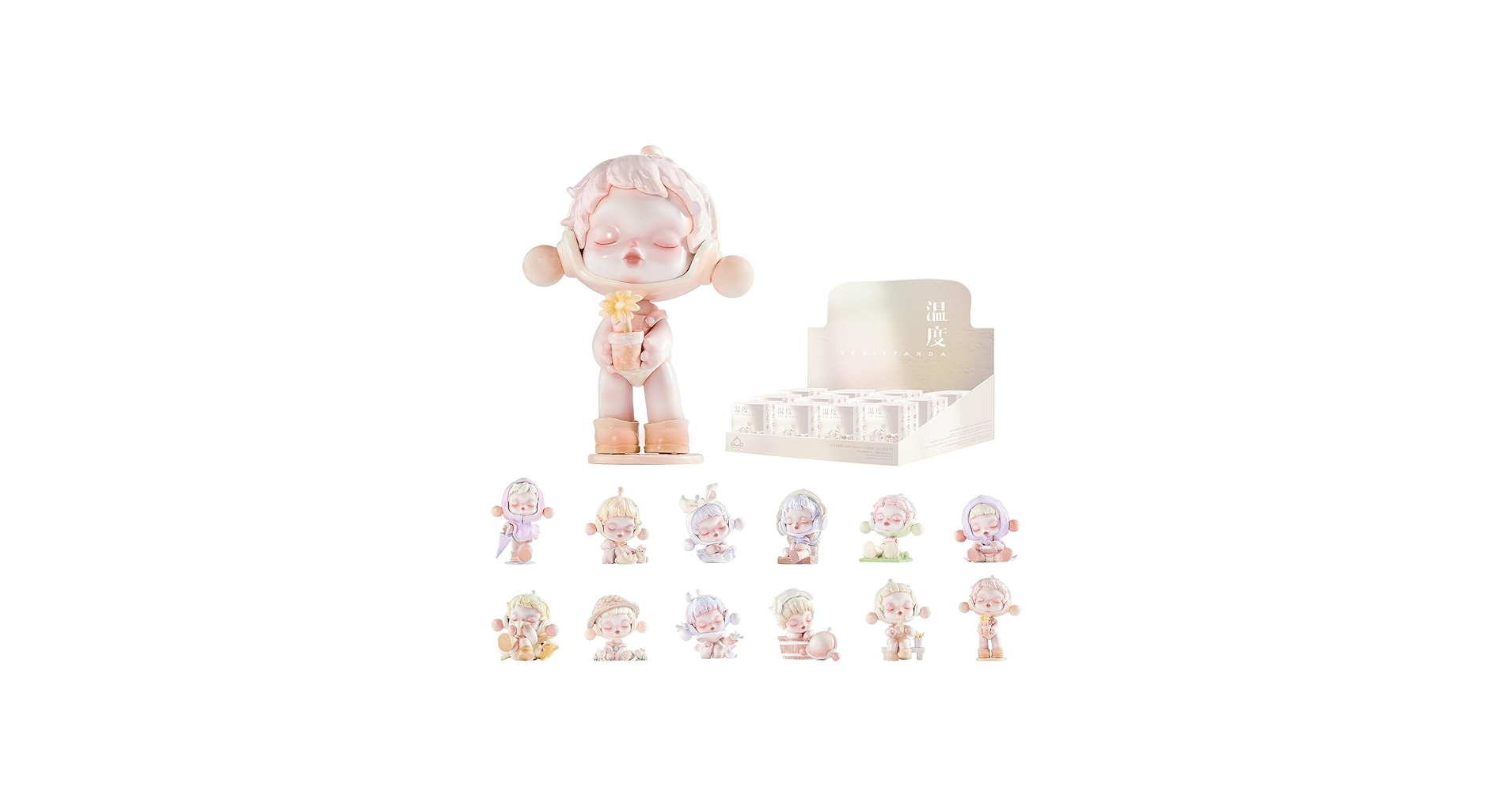 Amazon.com: POP MART SKULLPANDA Warmth Series 12PC Action Figure