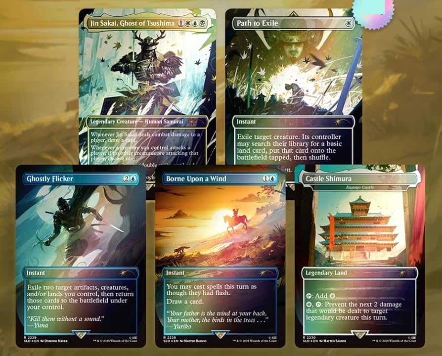 MTG Secret Lair x Ghost of Tsushima (Foil Edition) : Amazon.sg: Toys