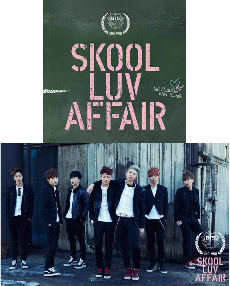 Amazon.com: BTS (Skool LUV Affair) 2nd Mini Album Bangtan Boys CD+