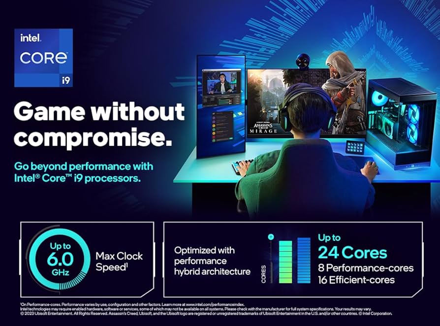 Intel® Core™ i9-14900K Desktop Processor 24 cores (8 P-cores + 16