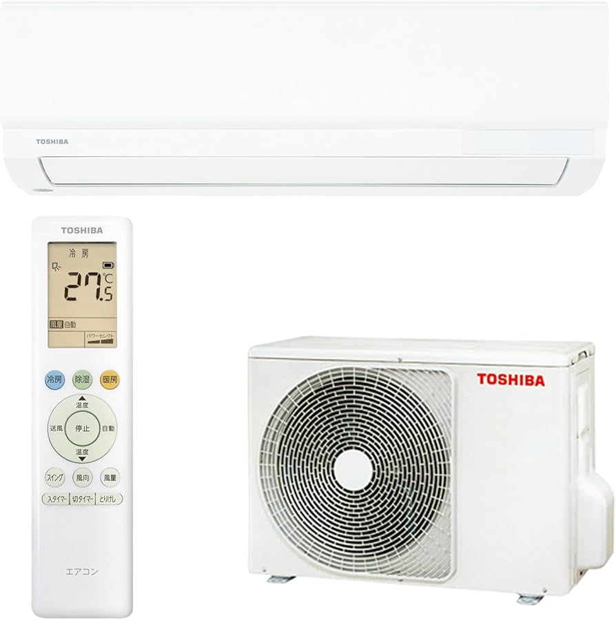 Amazon | TOSHIBA(東芝) ルームエアコン 14畳用 4.0kW 冷暖房 静音