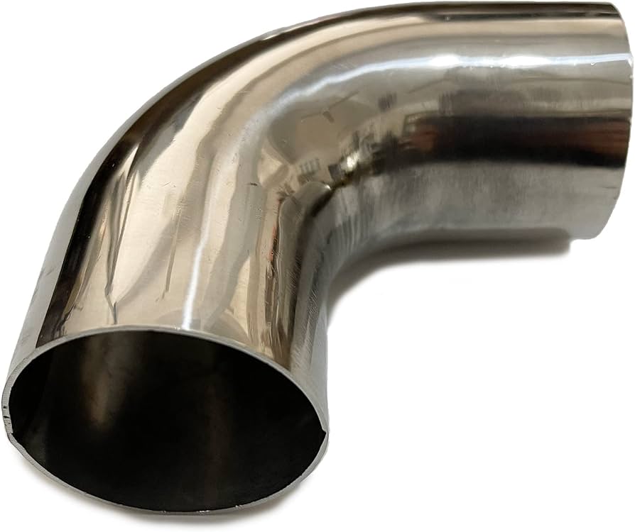 Amazon | S-NET ステンレス 曲げ パイプ 90度 マフラー エキゾースト