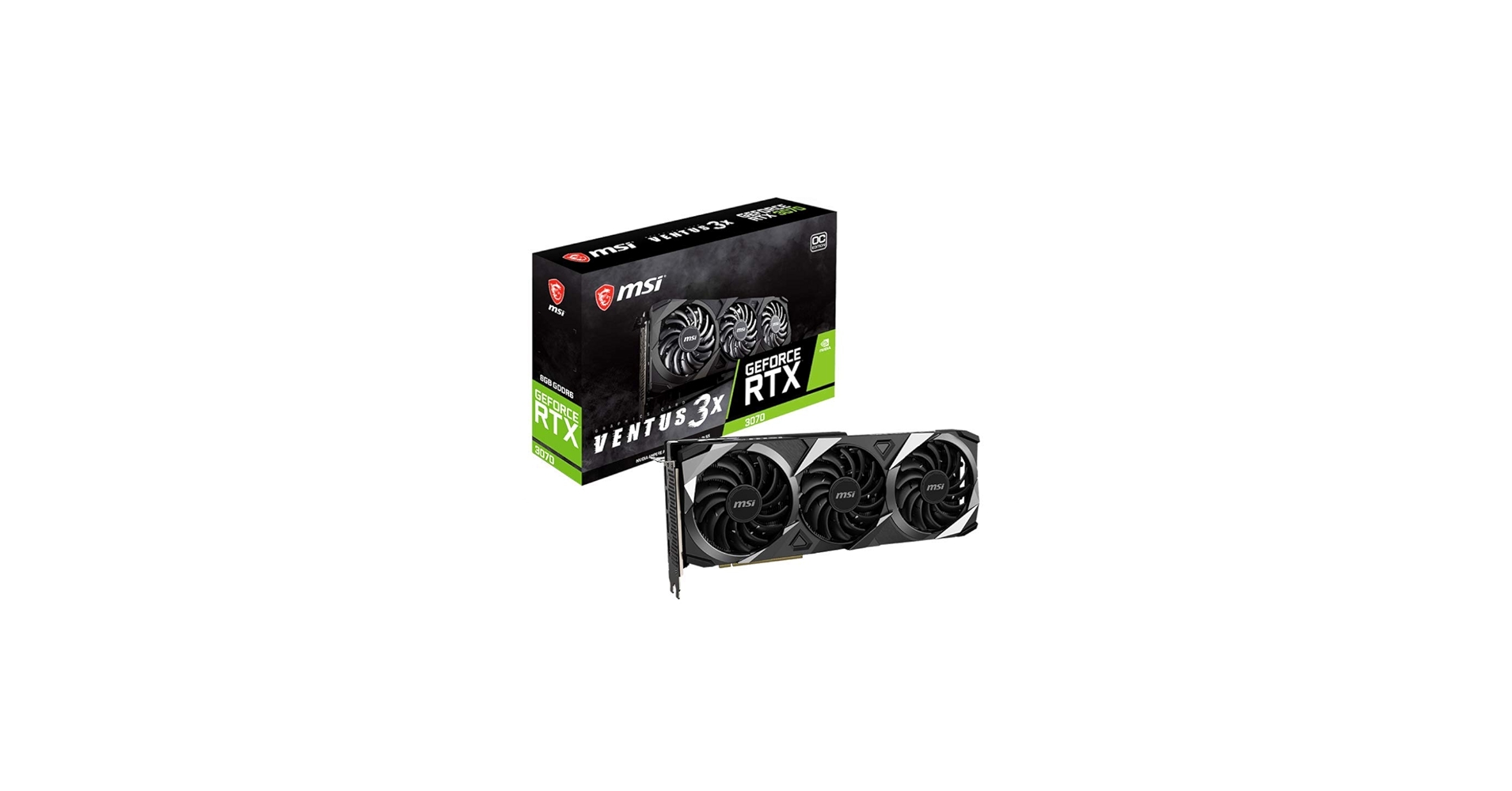 Amazon.com: msi Gaming GeForce RTX 3070 8GB GDRR6 256-Bit HDMI/DP