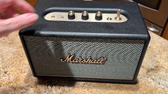 Amazon.com: Marshall Acton III Bluetooth Home Speaker, Black