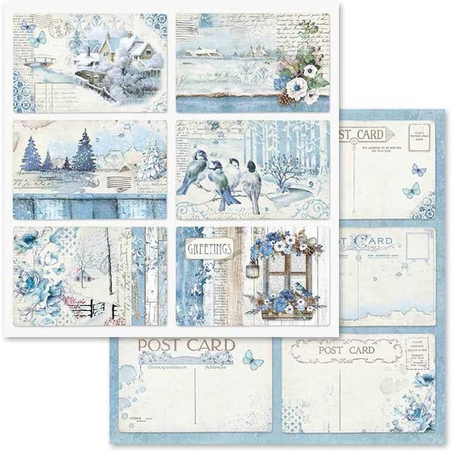 Amazon.co.jp: 【スタンペリア】12インチ ペーパーパッド BLUE LAND