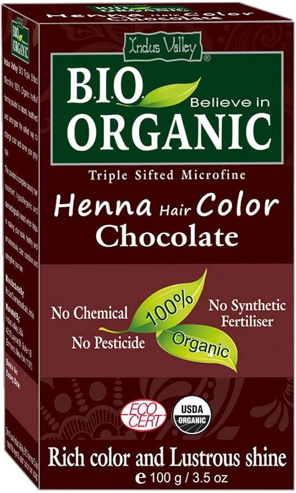 Amazon.com : Indus Valley Bio Organic Natural Henna Hair Color