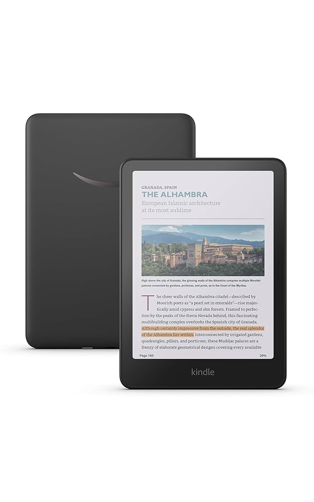 New Kindle Colorsoft | Reading in color