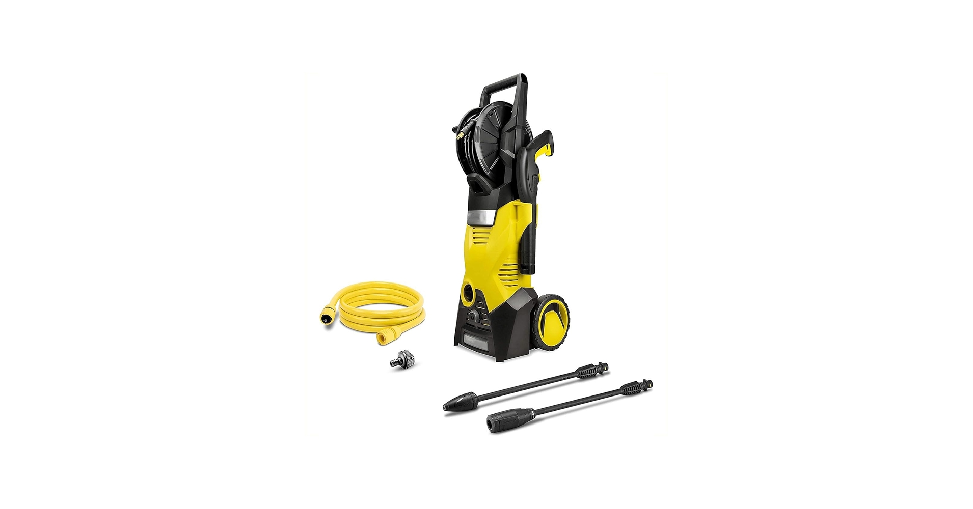 Amazon | 高圧洗浄機 K3ホースリール パワフル 持ち運びタイヤ 簡単