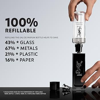 Amazon.com: Yves Saint Laurent MYSLF Eau de Parfum 1.4 oz / 40 ml