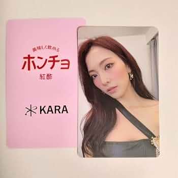 KARA ジヨン 韓国ファンミーティング トレカ トレーディングカード