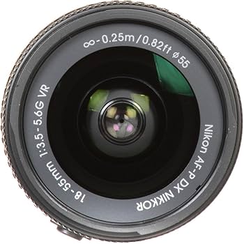 Amazon.com : Nikon AF-P DX NIKKOR 18-55mm f/3.5-5.6G VR Lens
