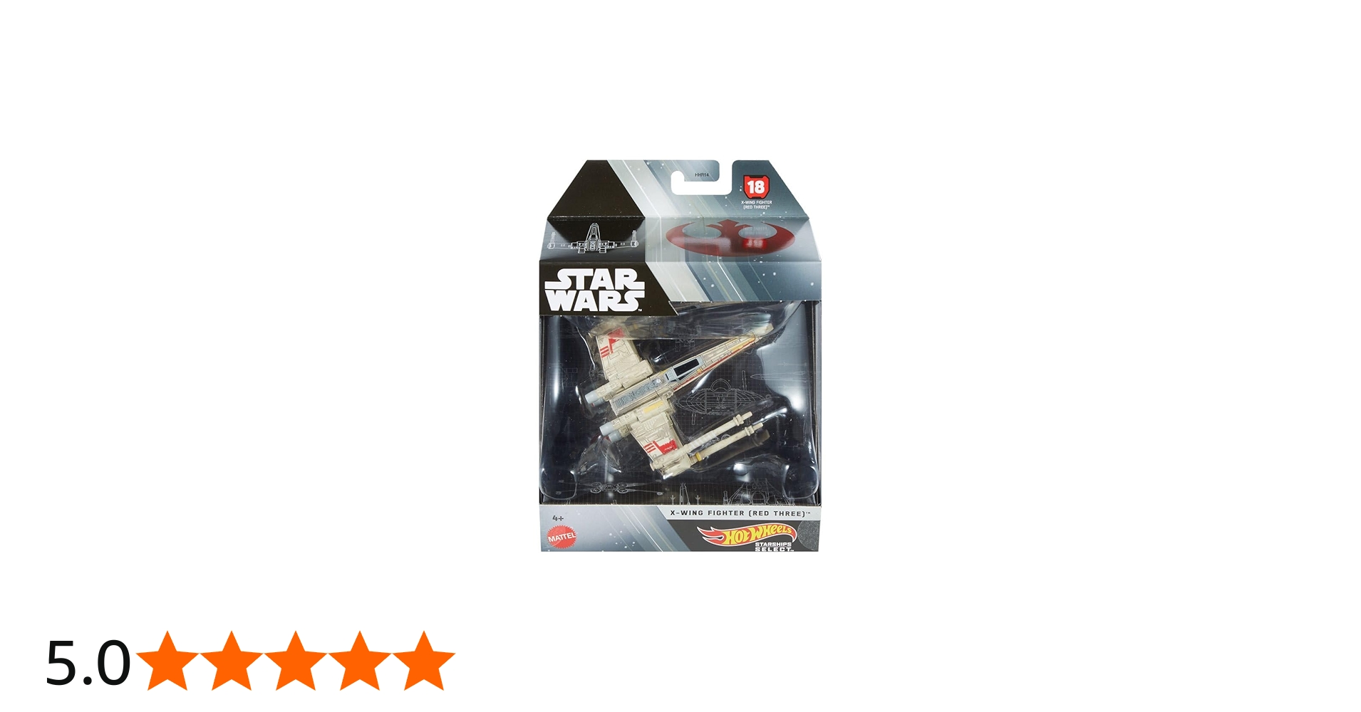 Hot Wheels Star Wars X-Wing Classic Red Collection Vehicle