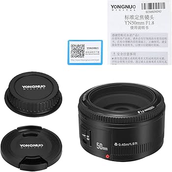Amazon.co.jp: YONGNUO Canon YN50mm F1.8 単焦点レンズ キャノン EF