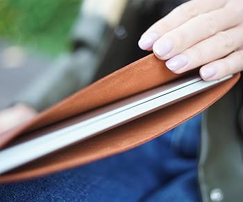 Amazon.com: Genuine Leather Sleeve Case for 13 inch MacBook Air