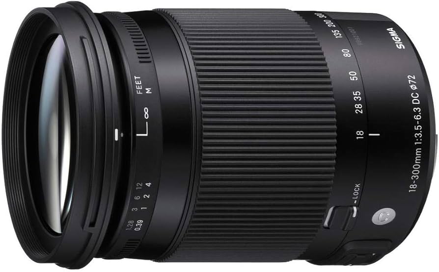 SIGMA18-300mm DC MACRO キヤノン用 EXUSフィルター付 Amazon.com