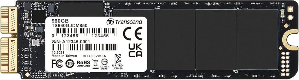 Amazon.co.jp: トランセンドジャパン Transcend Mac専用SSD 960GB