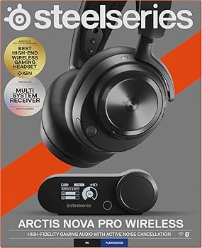 SteelSeries Arctis Nova Pro Wireless Multi-System Gaming Headset