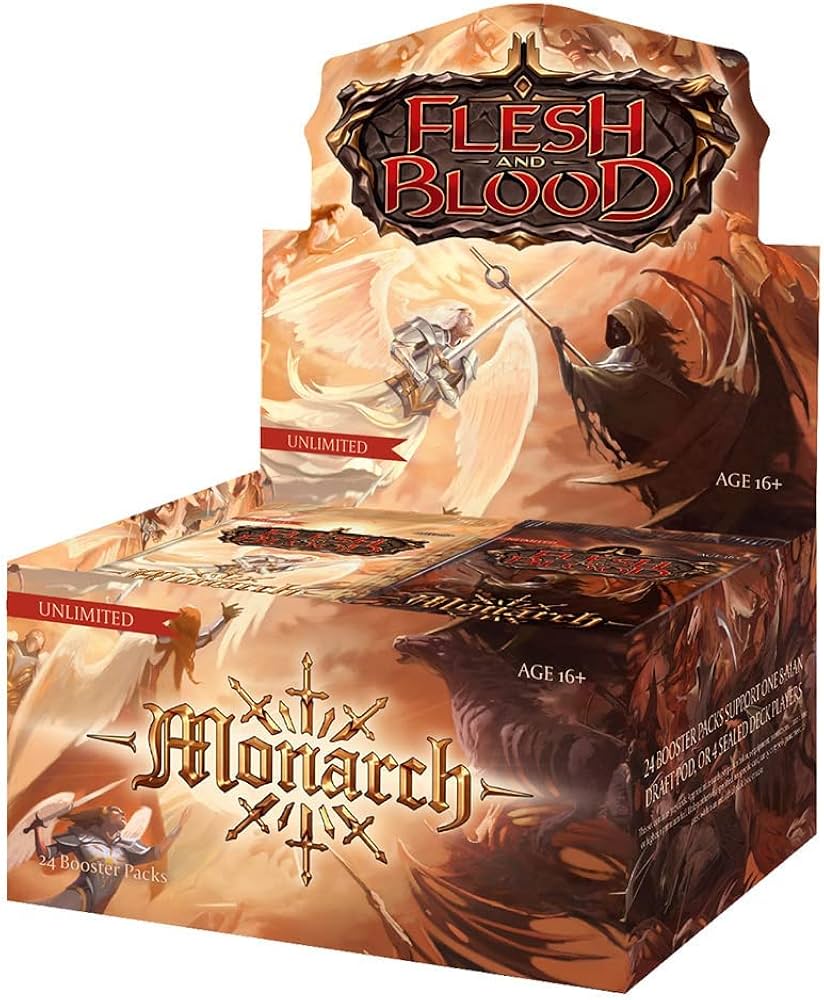 Amazon.com: Flesh & Blood TCG - Monarch Unlimited Booster Display