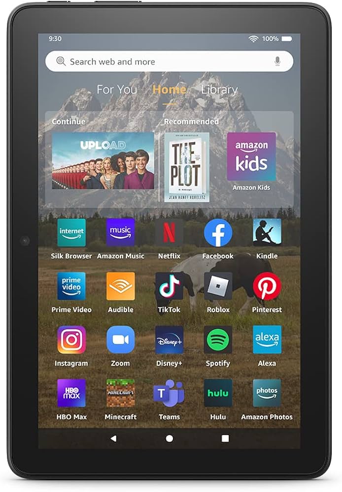 2022 Black Fire HD 8 Tablet, 8” HD Display & 32 GB | Amazon