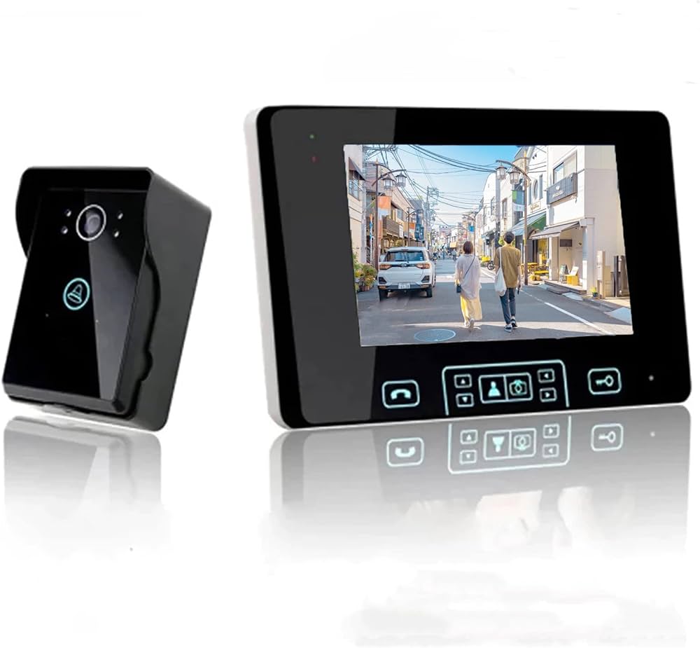 Amazon.co.jp: ワイヤレス テレビドアホン ビデオドアホン 無線 工事