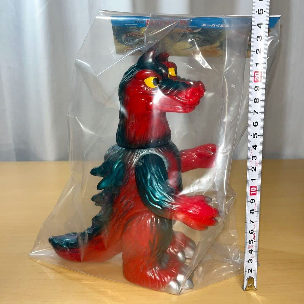 Amazon.co.jp: マルサン 火山怪獣 バロン350 直立歩行 復刻 赤 RED