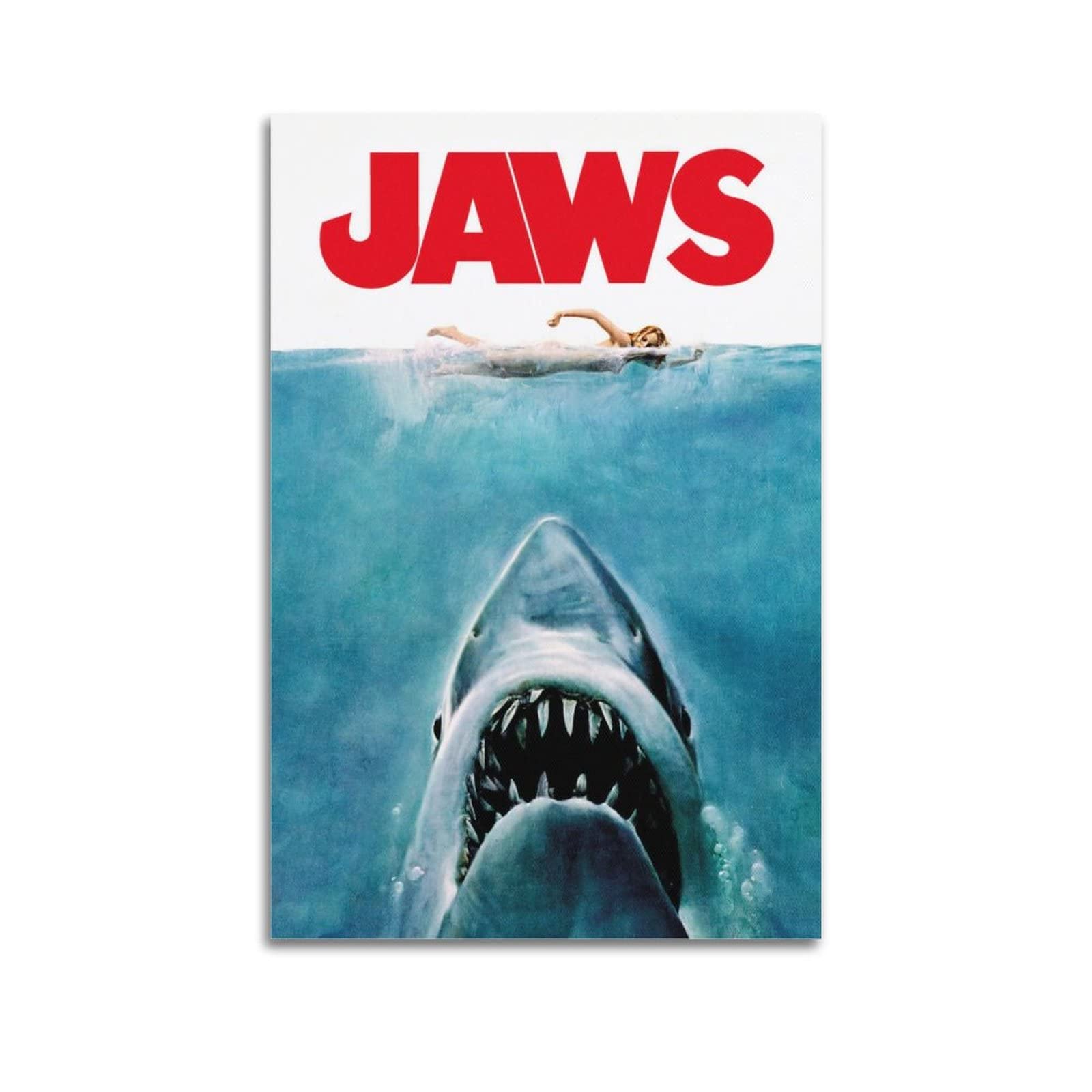 Amazon.co.jp: ジョーズ映画のポスター クール ポスター 壁アート