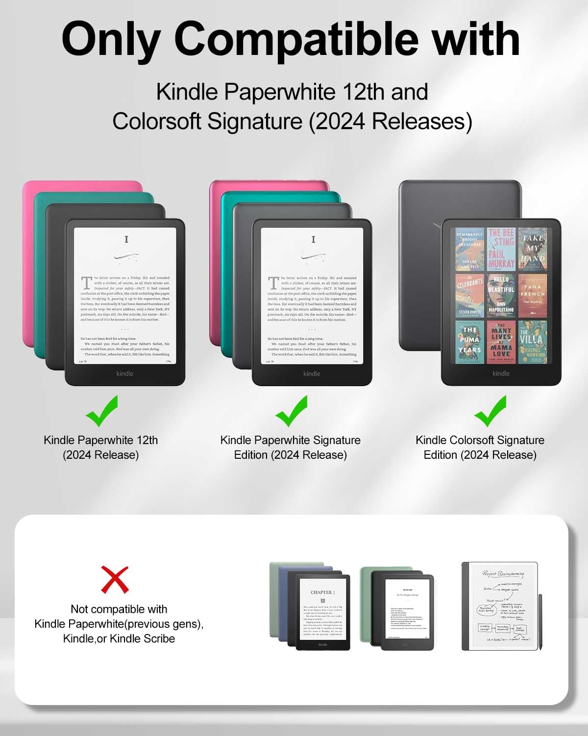 Amazon.co.jp: For Kindle Colorsoft シグニチャーエディション（2025