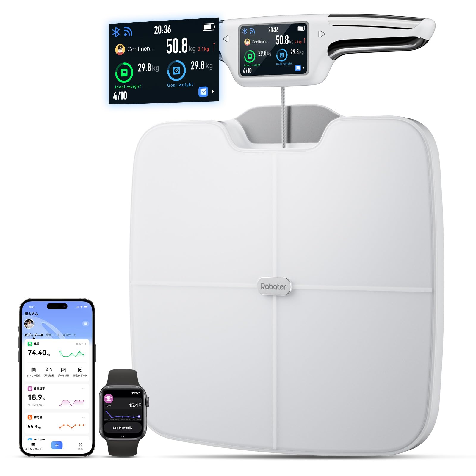 Amazon.co.jp: 【2026年モデル】【57項目測定 双周波BIA技術 全身