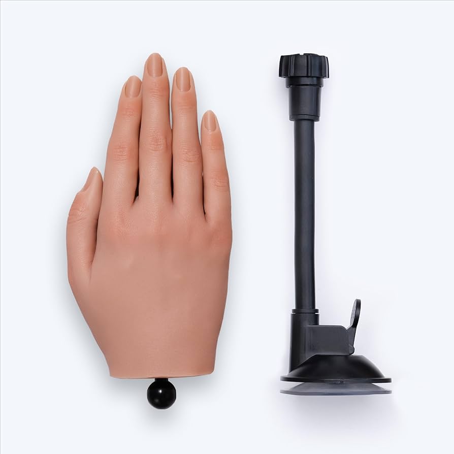 Amazon.co.jp: 尚 (Naochi) ネイル練習用ハンドマネキン シリコン製