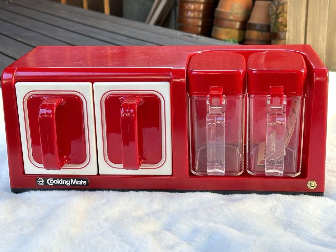 Amazon｜レトロ 調味料ケース 調味料入れ SALEします｜調味料入れ