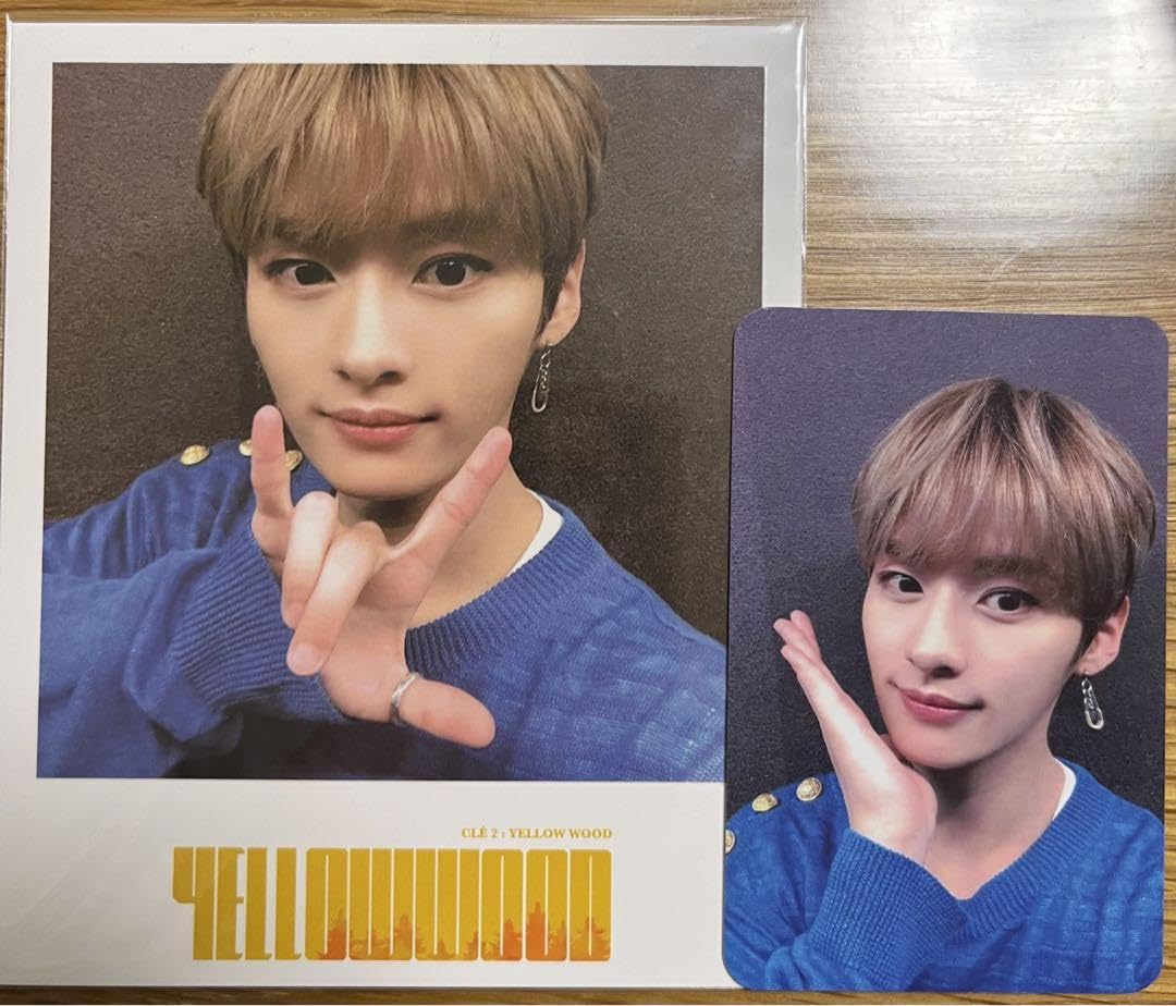 Amazon.co.jp: straykids スキズ リノ 台湾 yellow wood トレカ ポラ