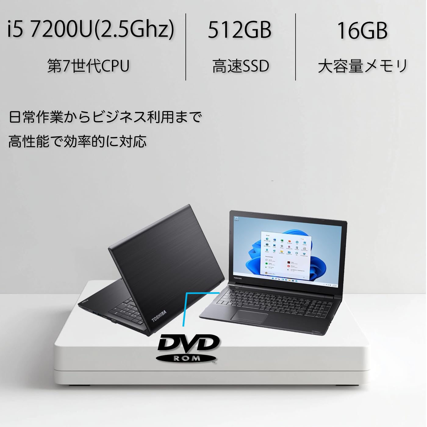 Amazon.co.jp: ノートパソコン Dynabook B65 第7世代 Core i5 / 16GB