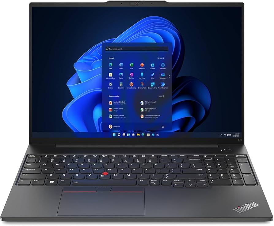 Amazon.com: Lenovo ThinkPad E16 Gen 1 21JN003YUS 16