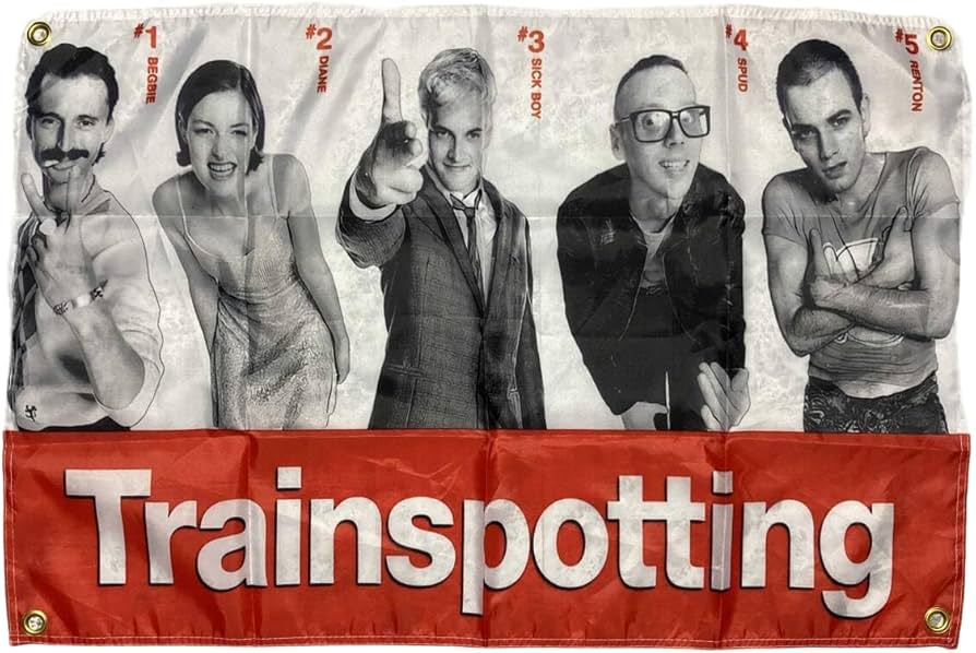 Amazon.co.jp: 「トレインスポッティング/ユアン・マクレガー 布製