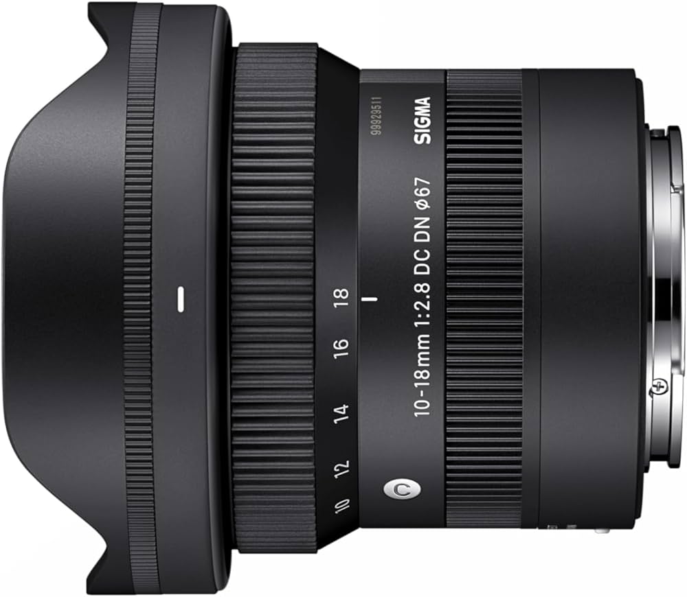 Sigma Sony E için 10-18mm F2.8 DC DN : Amazon.com.tr: Elektronik