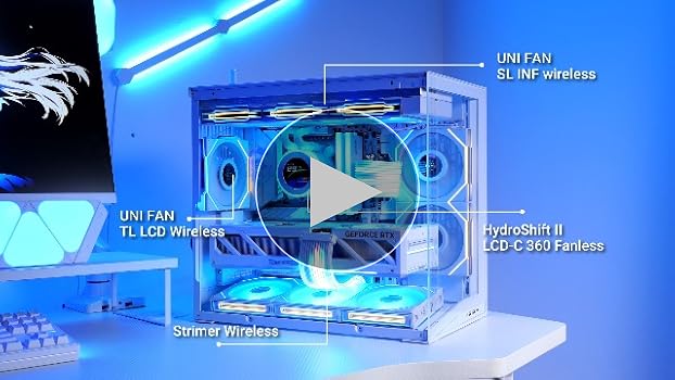 Amazon.com: Lian Li UNI Fan TL Wireless 120-Triple Pack-2.4 GHz