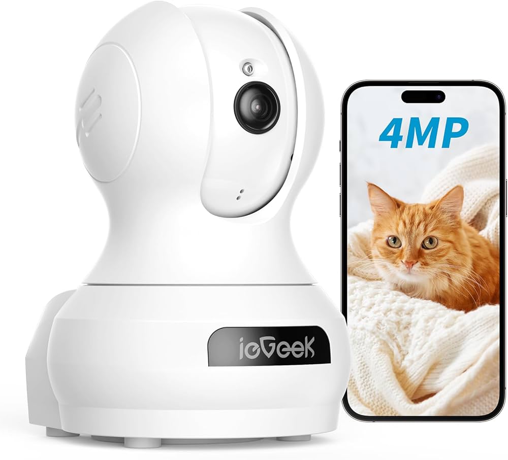 Amazon.co.jp: ieGeek ペットカメラ 見守りカメラ 2.4と5GhzWiFi対応