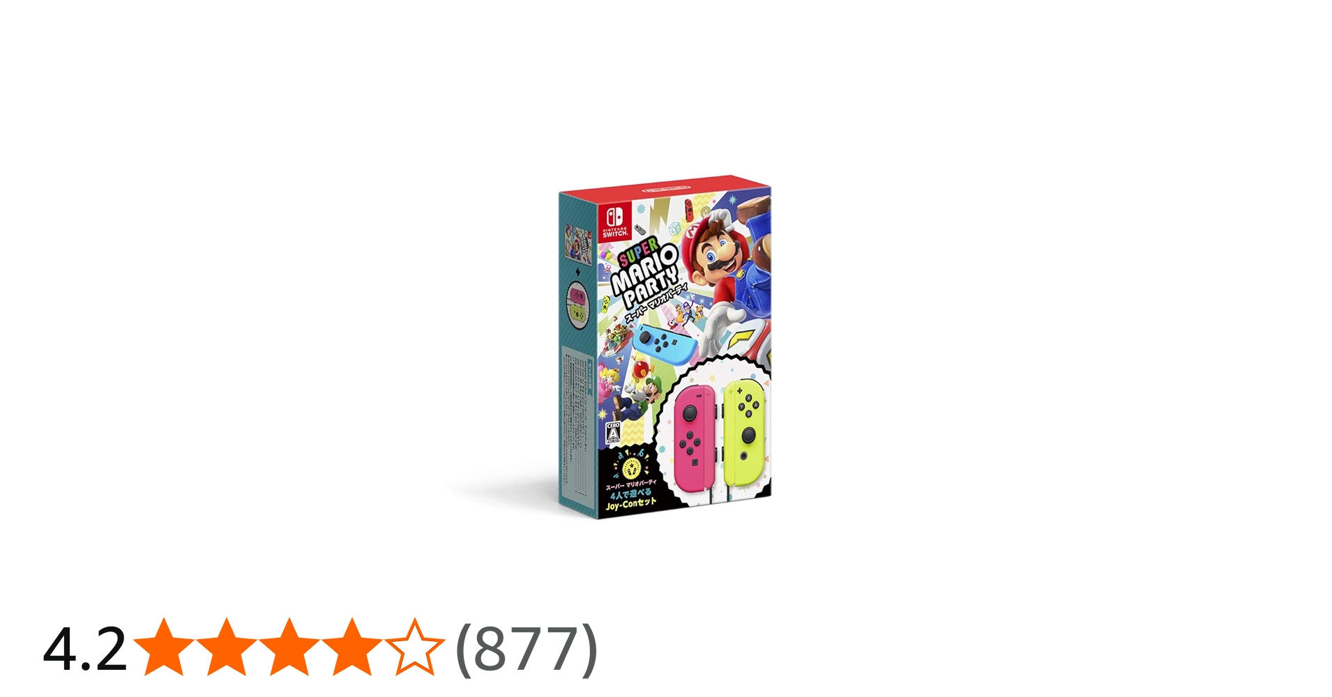 Amazon.co.jp: スーパー マリオパーティ 4人で遊べる Joy-Conセット