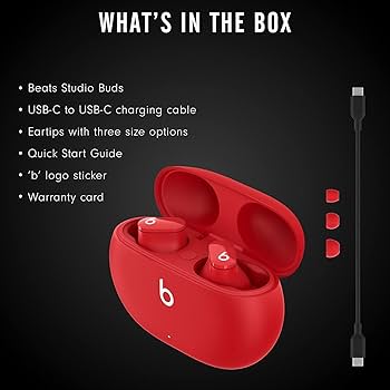 Amazon.com: Beats Studio Buds - True Wireless Noise Cancelling