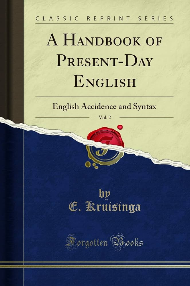 Amazon | A Handbook of Present-Day English, Vol. 2 (Classic
