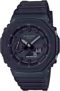 Amazon.co.jp: G-SHOCK GA-2100-1A1 カシオーク Gショック メンズ