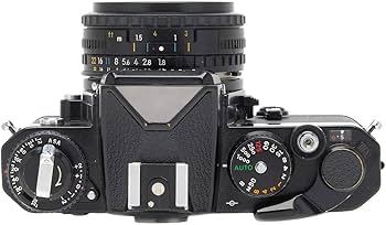 Amazon.com : Black Nikon FE SLR film camera : Point And Shoot