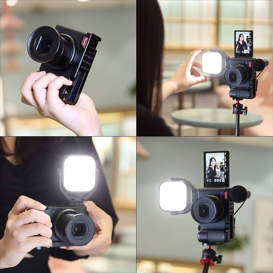 Amazon | ZV-1 カメラハンドルグリップブラケット Sony ZV-1カメラ用