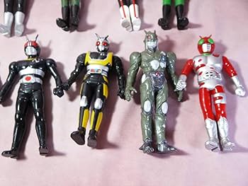 Amazon.co.jp: ライダーヒーローシリーズ 昭和ライダー 14体セット